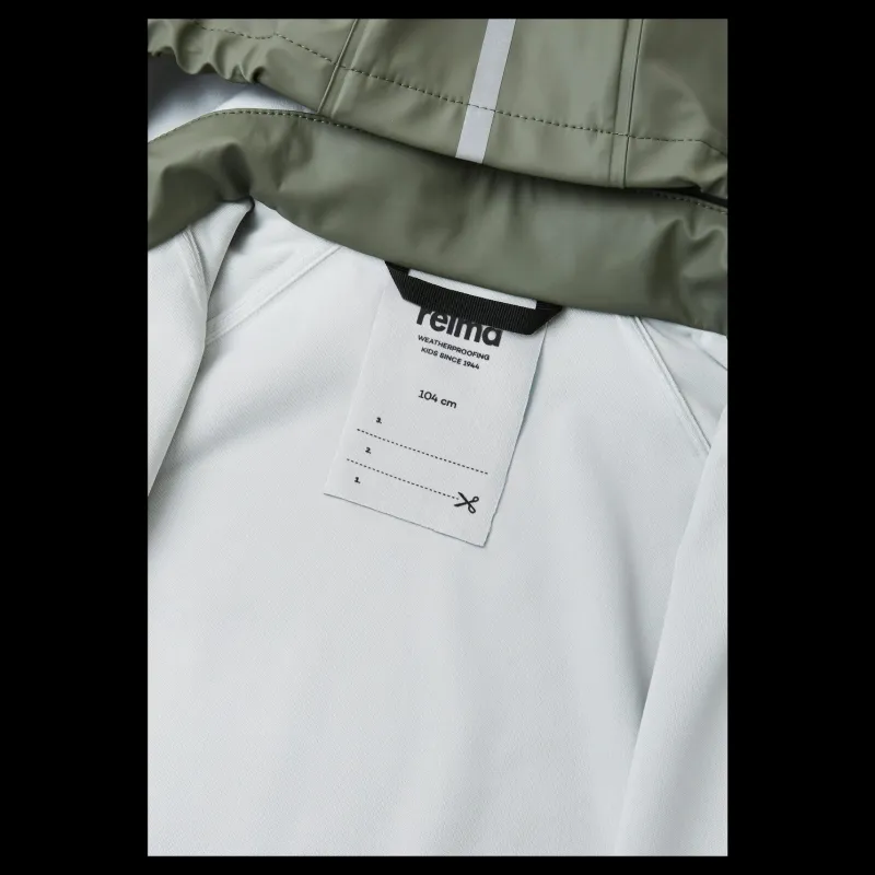 Hot Reima Rain outfit Tihku Greyish green Flerfärgad