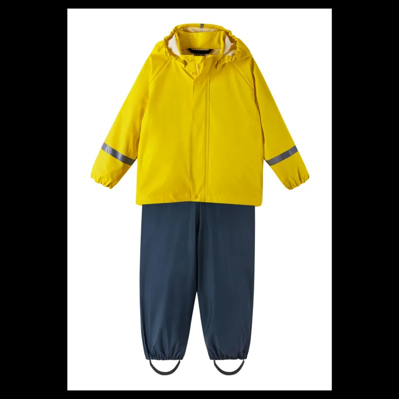 Reima Rain outfit Tihku Yellow Gul New