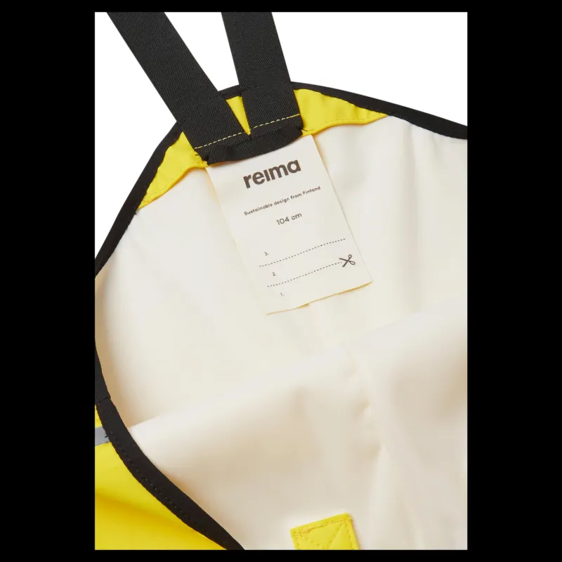 Reima Rain pants Lammikko Yellow Gul New