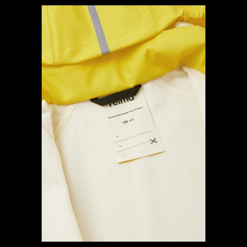 Clearance Reima Raincoat Lampi Yellow Gul