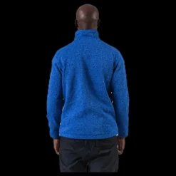 Weather Report Ralf Melange Fleece Jacket w. Windproof Lining Blue Blå