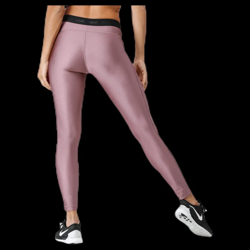 Online Casall Raw Elastic 7/8 Tights Pink Rosa