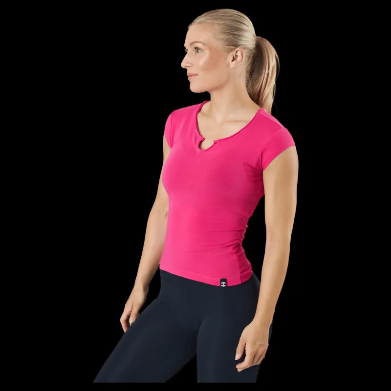 Sale Better Bodies Raw Energy Tee Hot Pink Rosa