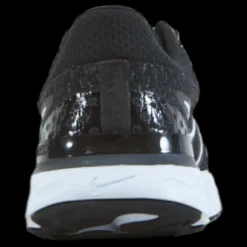 Hot Nike React Infinity Run Flyknit 3 Women's Road Running Shoes BLACK/WHITE Svart