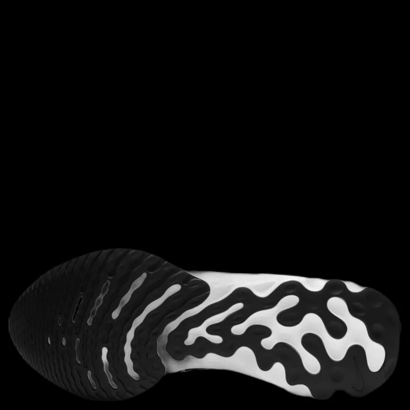Best Nike React Infinity Run Flyknit 2 White/Black Svart