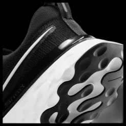 Best Nike React Infinity Run Flyknit 2 White/Black Svart