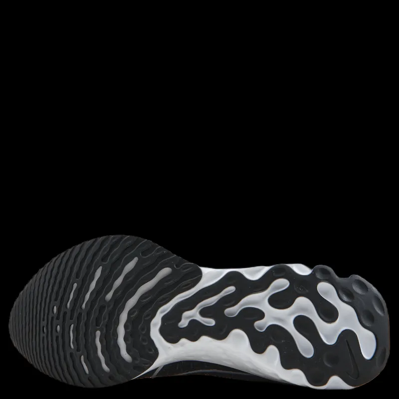 Nike React Infinity Run Flyknit 3 Men's Road Running Shoes BLACK/WHITE Svart Hot