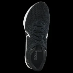 Nike React Infinity Run Flyknit 3 Men's Road Running Shoes BLACK/WHITE Svart Hot