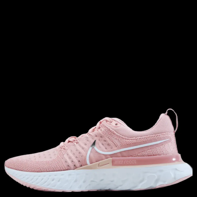 Clearance Nike React Infinity Run Flyknit 2 Pink/White Rosa