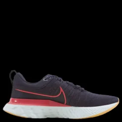 Nike React Infinity Run Flyknit 2 W Cave Purple/archaeo Pink-black Svart