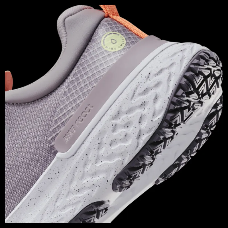 Clearance Nike React Miler 2 Shield Women's R Amethyst Ash/violet Ore-atomic Grå