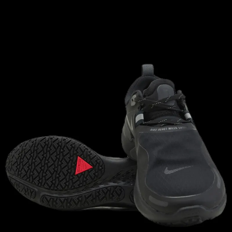 Online Nike React Miler Shield Black Svart