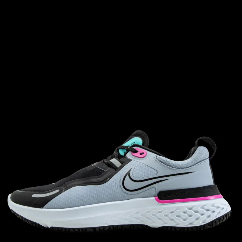 Nike React Miler Shield Blue/Black Flerfärgad Best