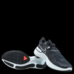 Nike React Miler Shield White/Black Svart Online