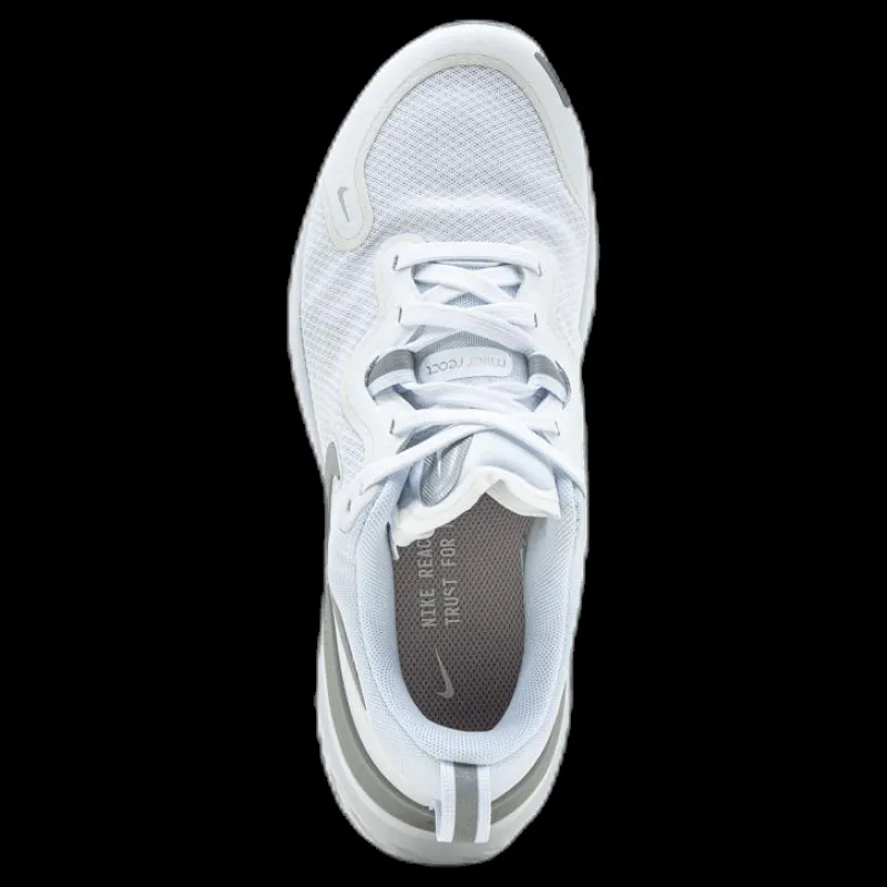 Nike React Miler White/Silver Vit