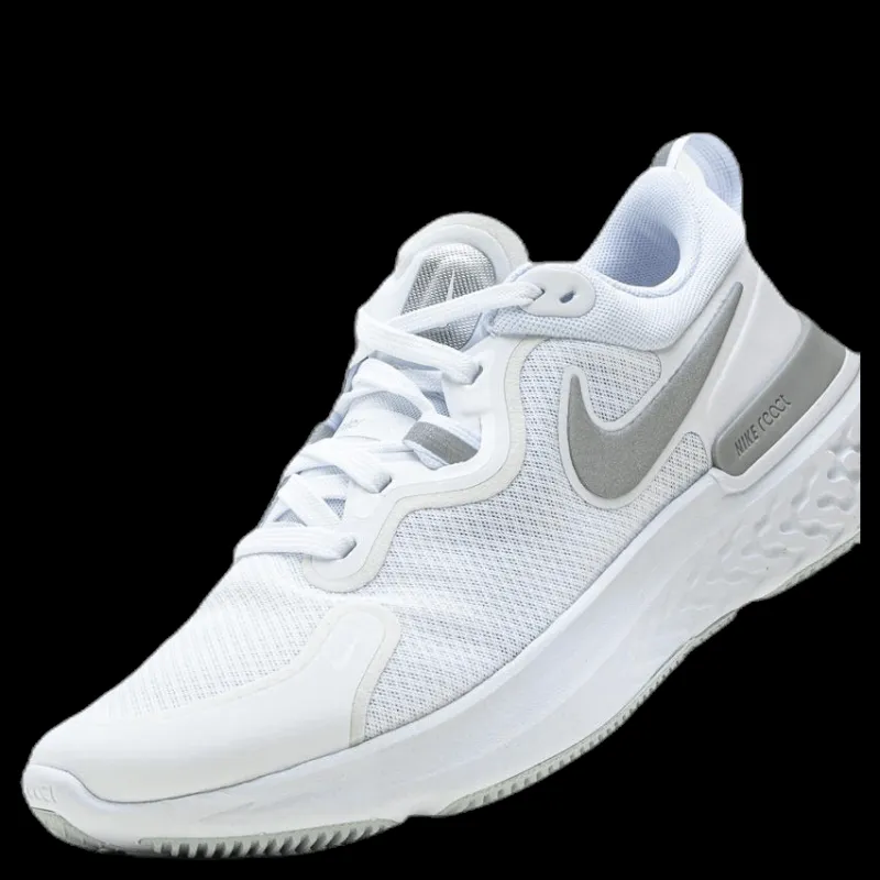 Nike React Miler White/Silver Vit