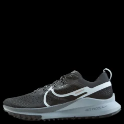Nike React Pegasus Trail 4 Men's Trail Running Shoes BLACK/AURA-DARK GREY-WOLF GREY Svart New