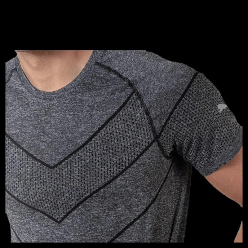 Outlet Puma Reactive evoKNIT Tee Black Grå