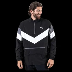 Puma Reactive Packable Jacket White/Black Vit och Svart