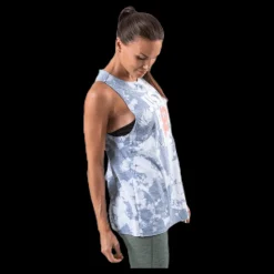 Sale Nike Rebel Sleeveless Top Patterned/Black Blå