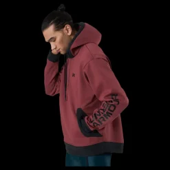 Outlet Under Armour Recover Fleece Hoodie Purple Lila