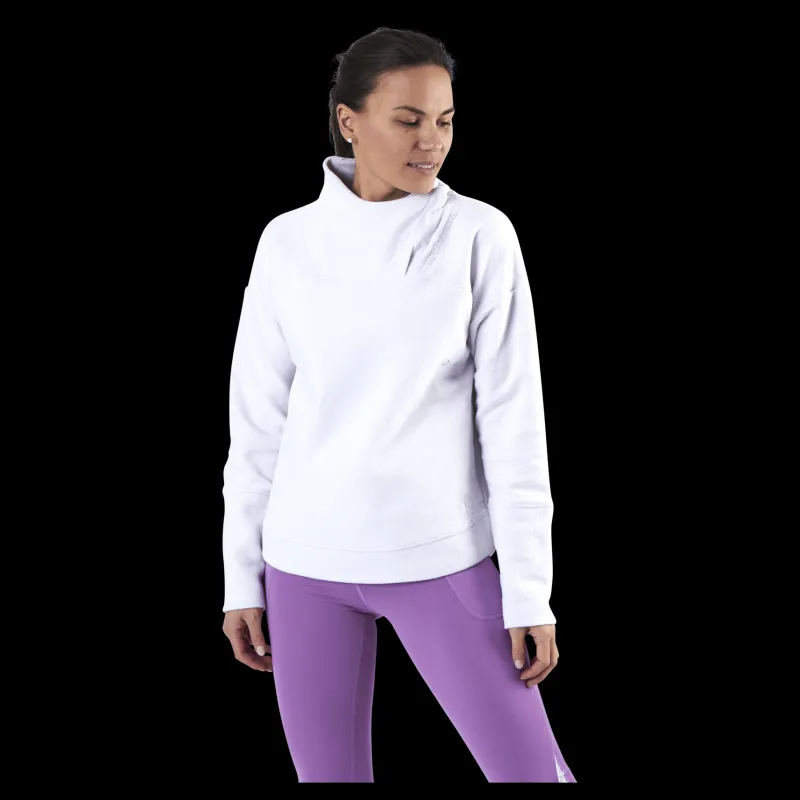 Online Under Armour Recover Fleece Wrap Neck Purple Lila