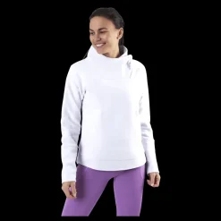 Online Under Armour Recover Fleece Wrap Neck Purple Lila