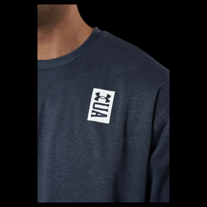 Under Armour Recover LS Crew Black Svart Sale