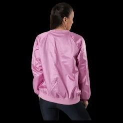 Under Armour Recover Woven Shine Crew Pink Rosa