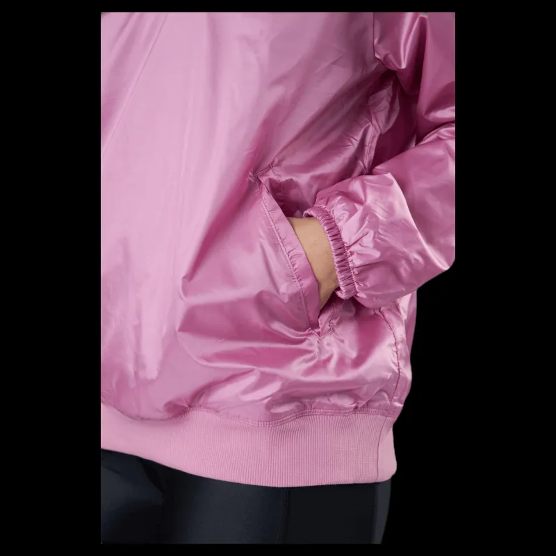 Under Armour Recover Woven Shine Crew Pink Rosa