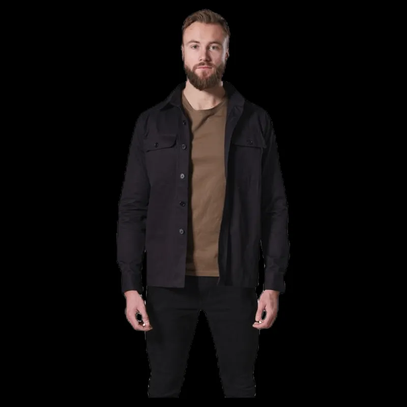 FRONTIER Recruit Overshirt Black Svart Best