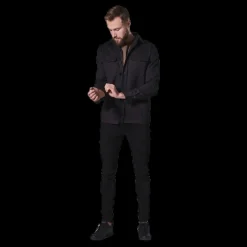 FRONTIER Recruit Overshirt Black Svart Best