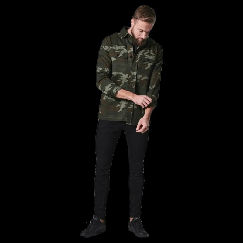 FRONTIER Recruit Overshirt Patterned Mönstrad Discount