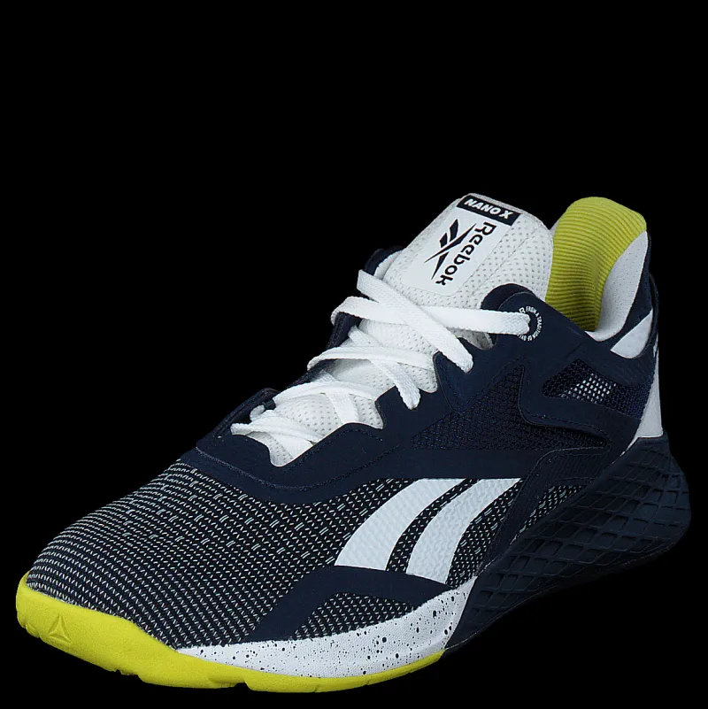 Reebok Nano X Vector Navy/white/chartreuse Blå Online