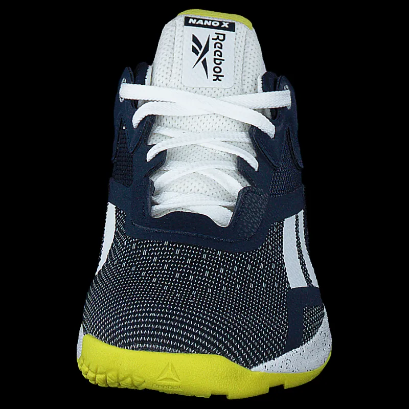 Reebok Nano X Vector Navy/white/chartreuse Blå Online
