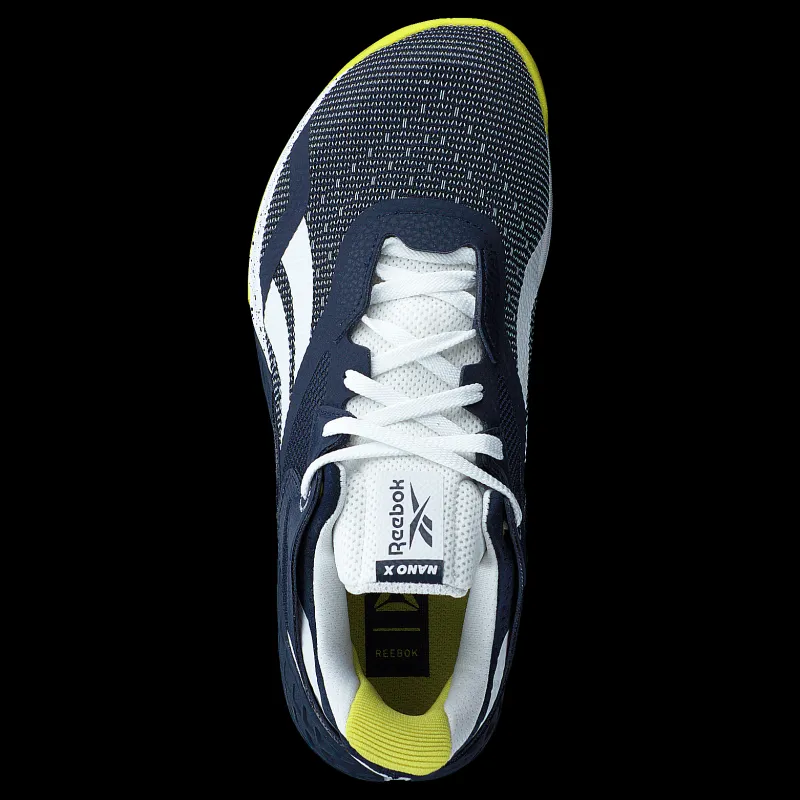 Reebok Nano X Vector Navy/white/chartreuse Blå Online