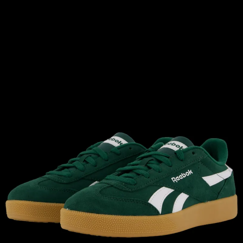 Sale Reebok Smash Edge Darkgreen/white/gum Grön