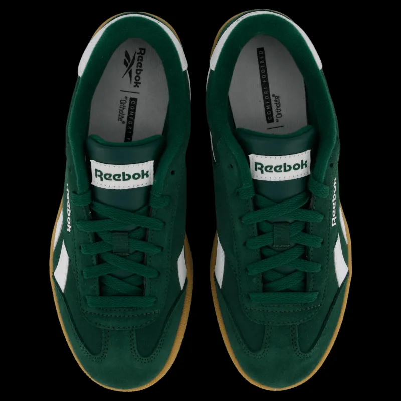 Sale Reebok Smash Edge Darkgreen/white/gum Grön