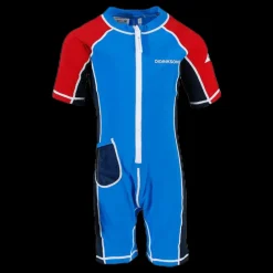 Clearance Didriksons Reef UV-Swimming Suit Blue Blå