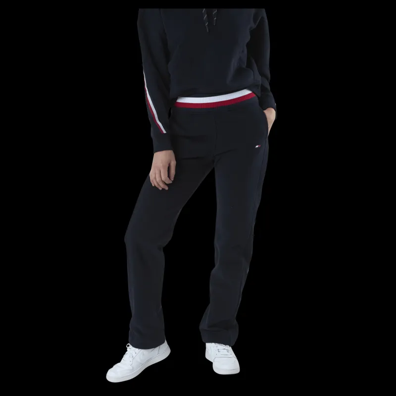 Tommy Hilfiger Sport Regular Global Stp Pant Blue Blå Online