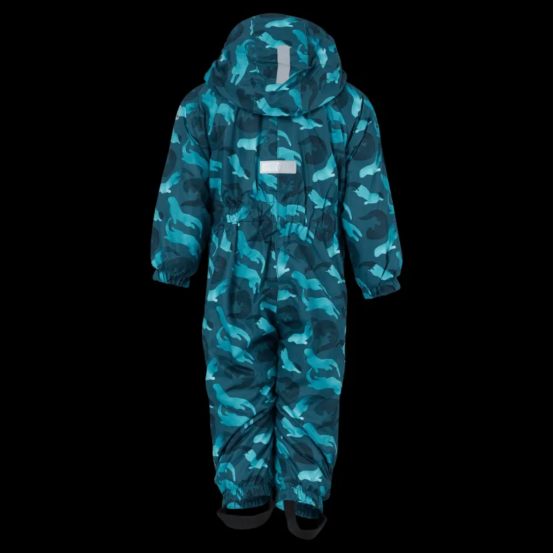 Discount Reima tec winter overall Puhuri Deep ocean Flerfärgad
