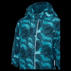 Discount Reima tec winter overall Puhuri Deep ocean Flerfärgad