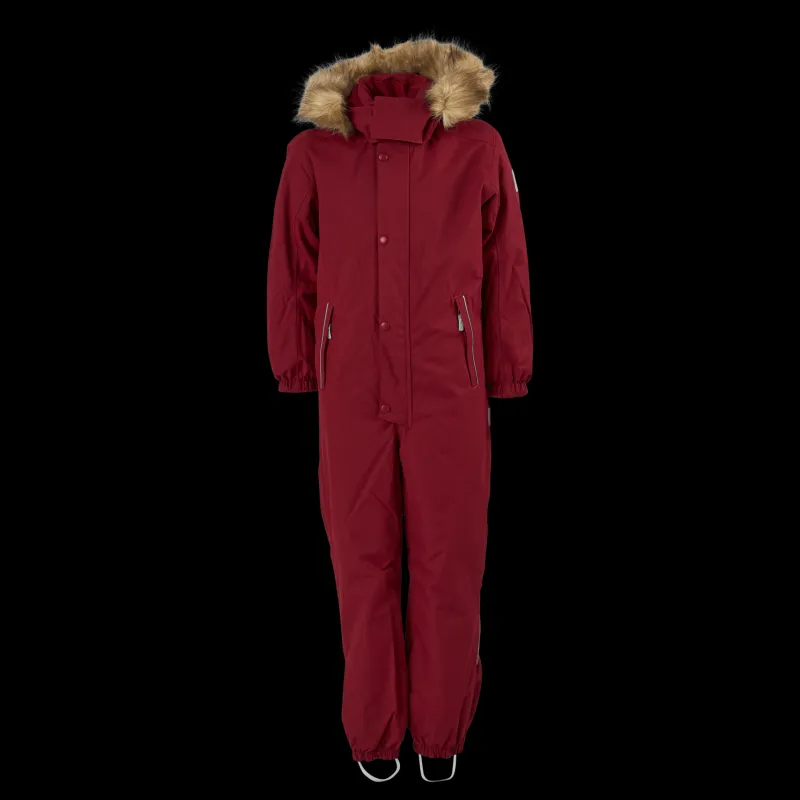 Sale Reima tec winter overall Stavanger Jam red Röd