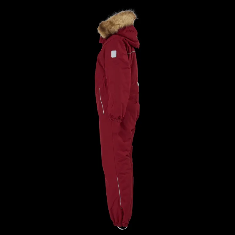 Sale Reima tec winter overall Stavanger Jam red Röd