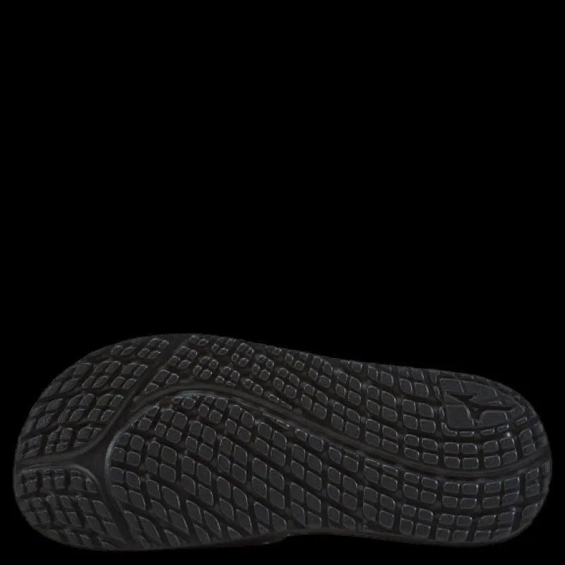 New Mizuno Relax Slide 2 Black / White Svart