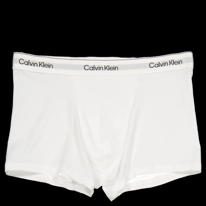 Calvin Klein Relaxed Dart Trunk 3pk White Vit New