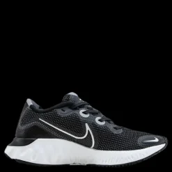 Online Nike Renew Run Black/Silver Svart