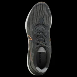 Nike Renew Run GS Big kids Black/Gold Grå Sale