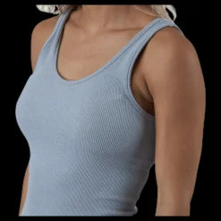 Outlet Pieces Renny Sl Seamless Top Lounge Bc Grey Grå