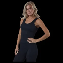 Pieces Renny Sl Seamless Top Lounge Bc Black Svart New